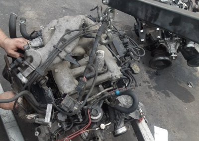 this image shows engine repair in Honolulu, HI
